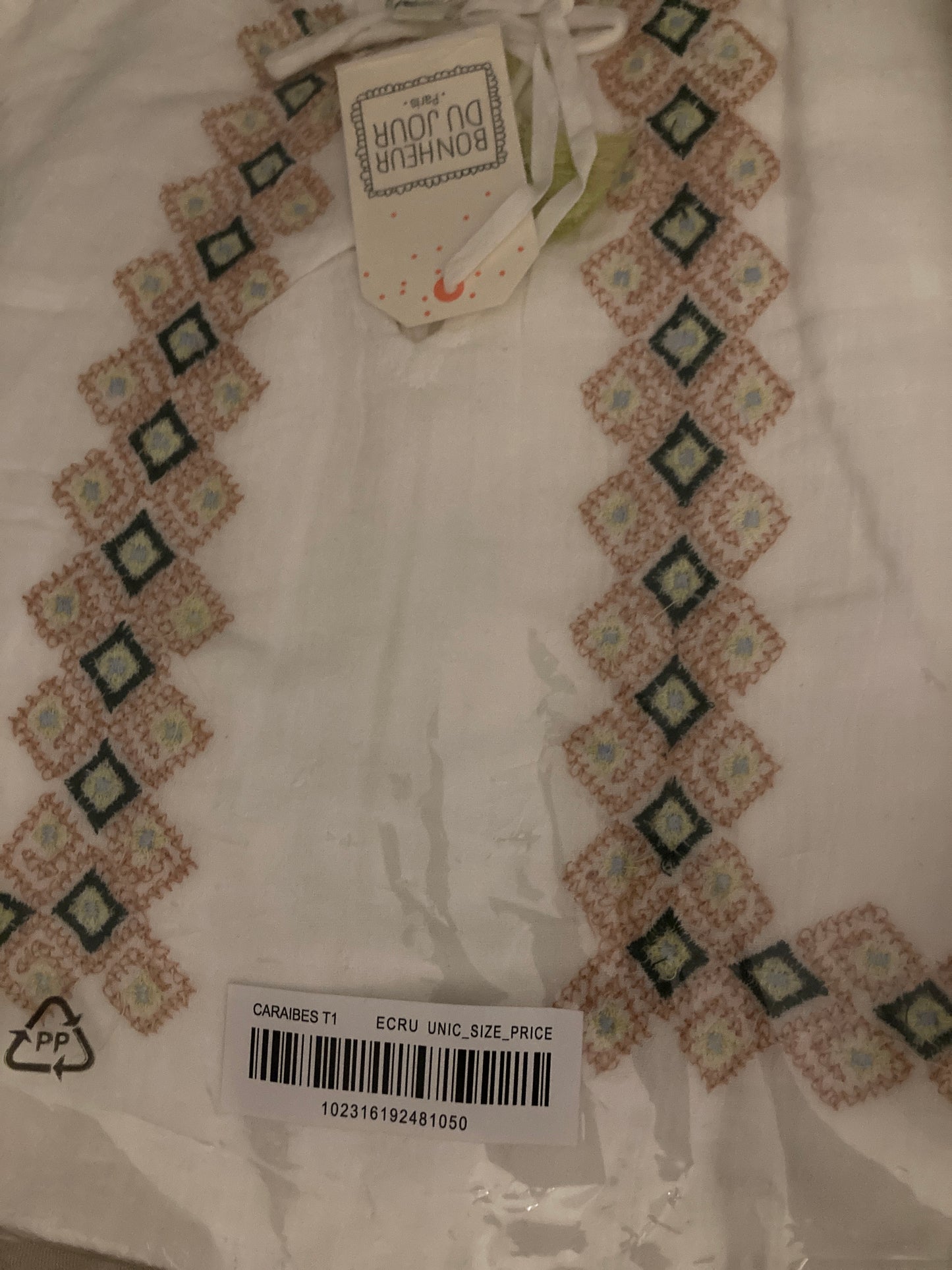 CARAIBES T1 ECRU UNIC_SIZE_PRICE