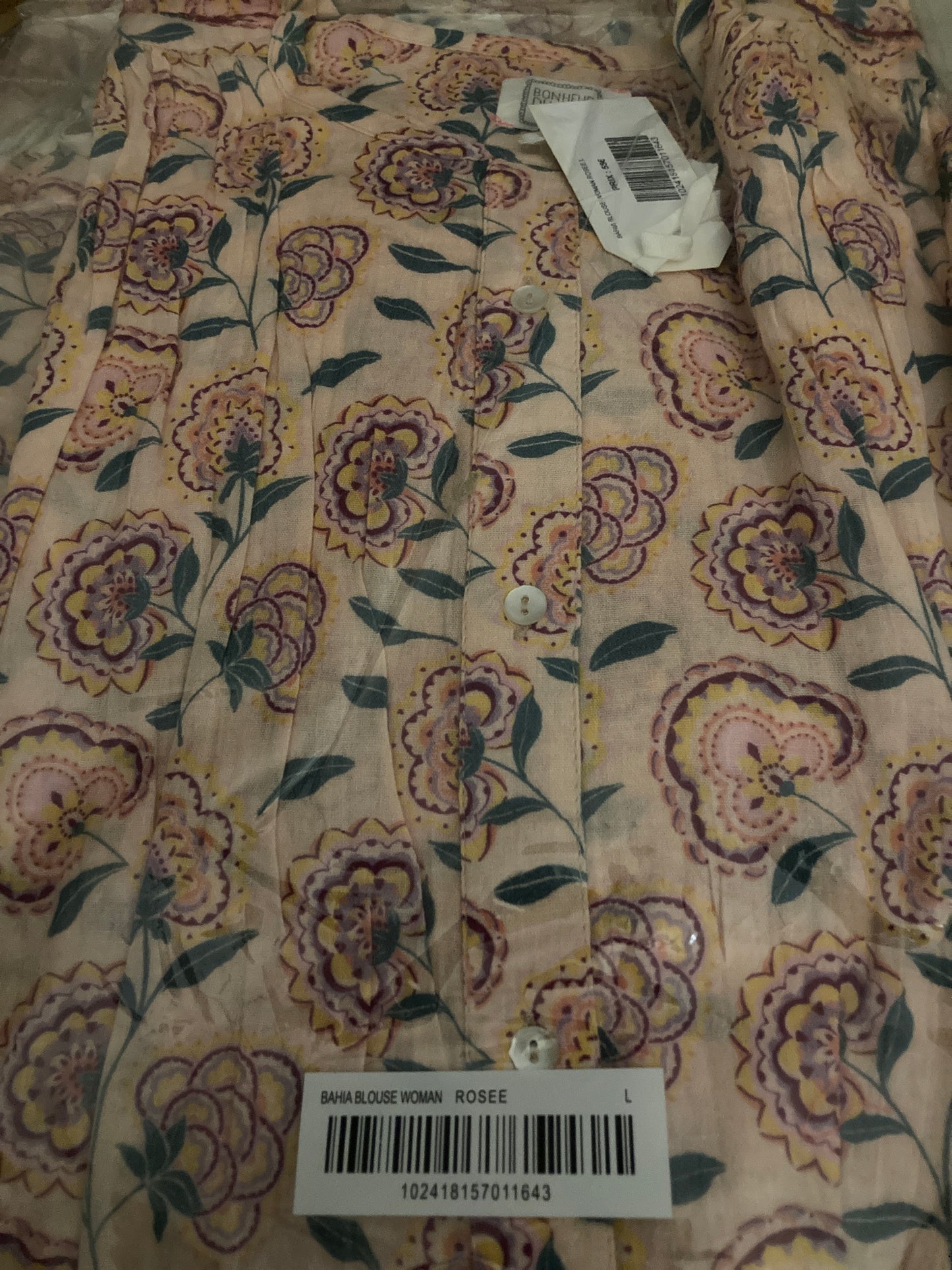 BAHIA BLOUSE WOMAN ROSEE L