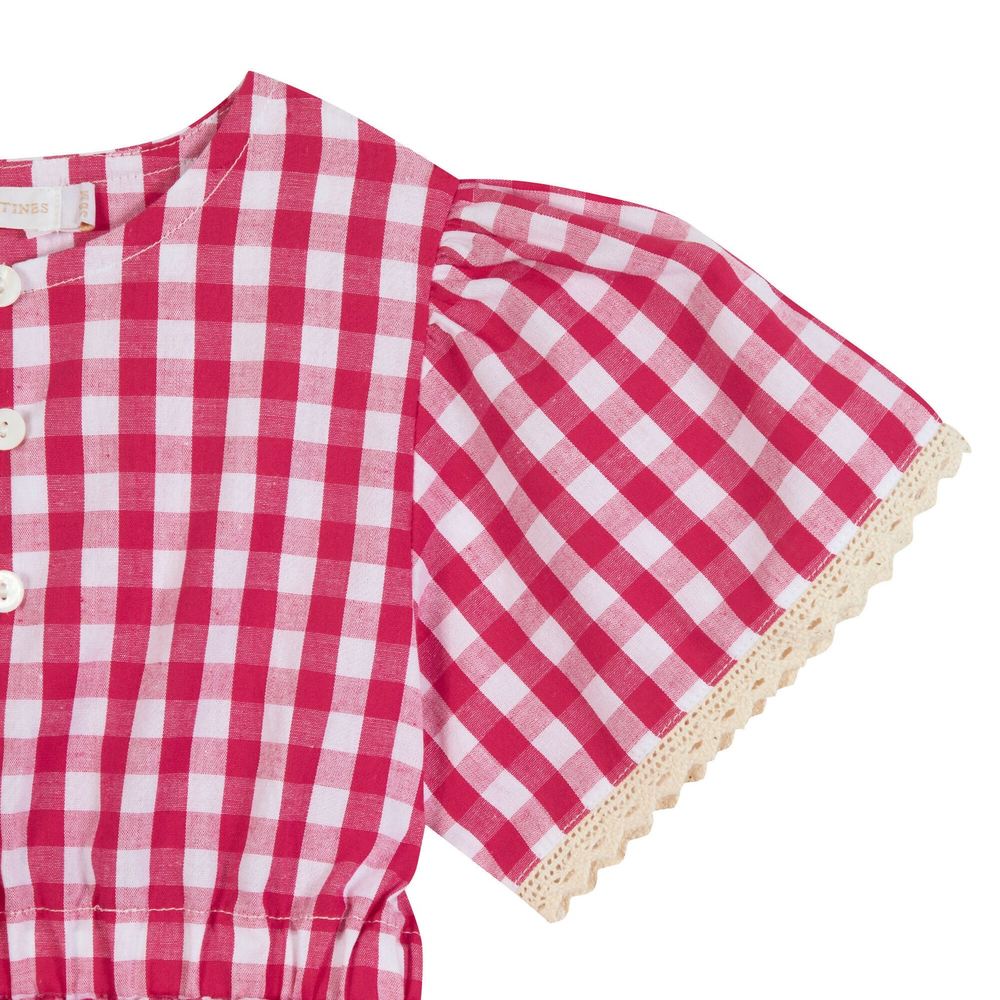 ROBE FLAMANT VICHY FRAMBOISE_2