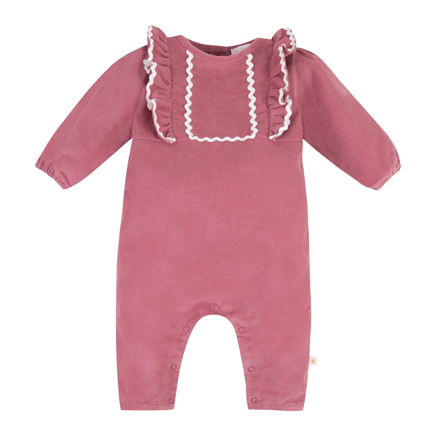 Combinaison Hirondelle velours vieux rose_1