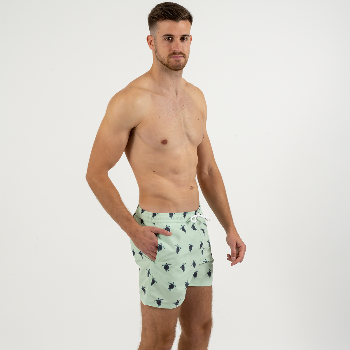 maillot-de-bain-homme-vert-motif-tortue-entier