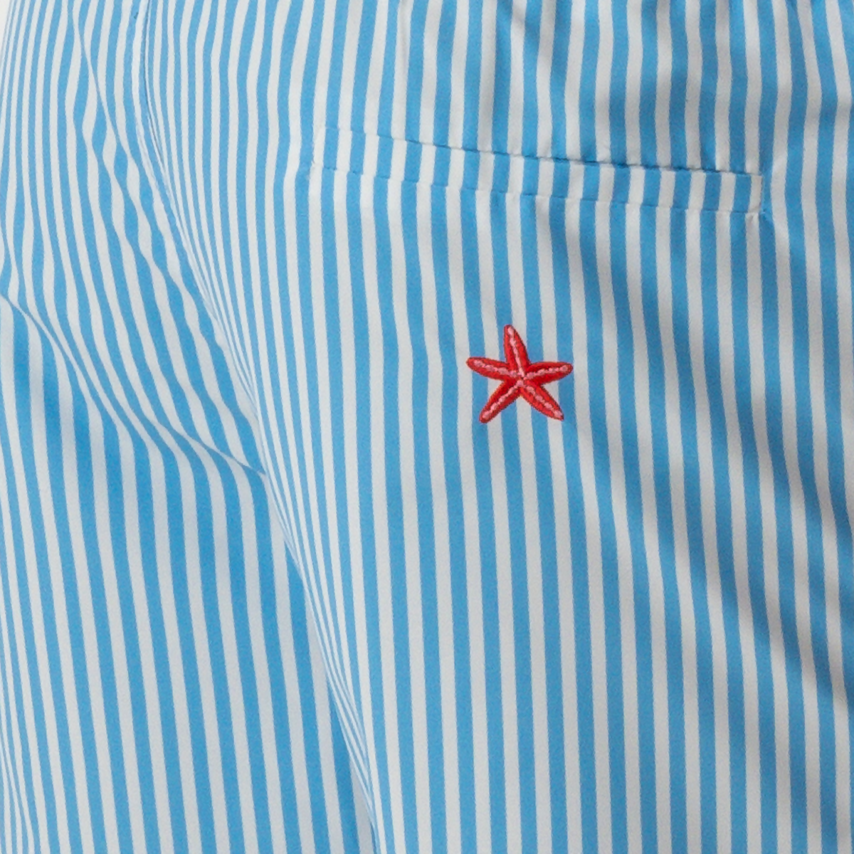 maillot-de-bain-homme-bleu-rayé-broderie-etoile-de-mer-zoom