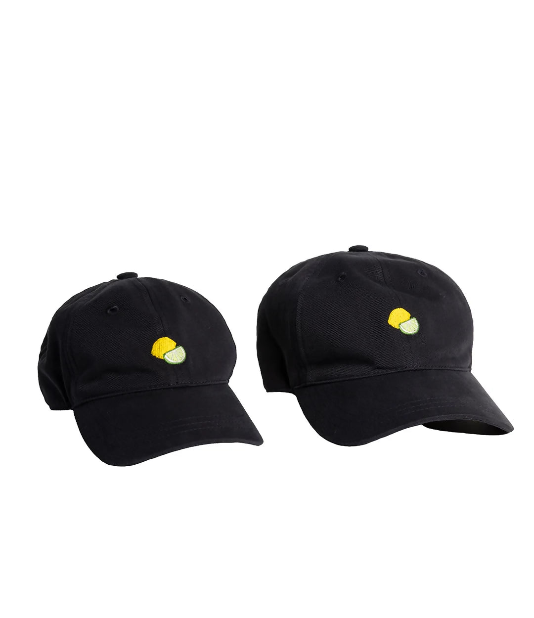loumio-casquette-beu-marine-citrons-brodes-matchy-matchy