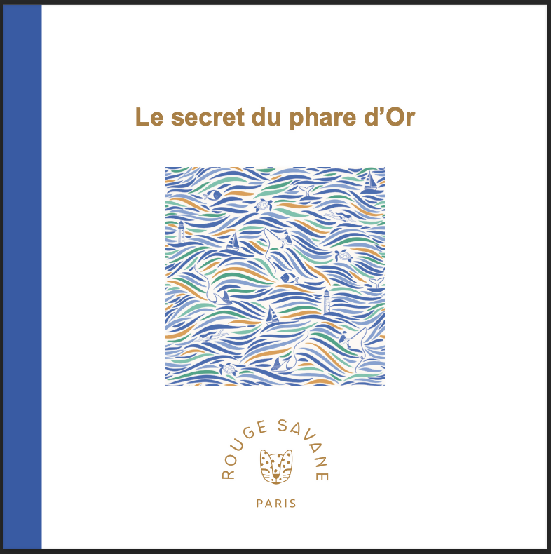livre rouge savane Tresor Phare d'Or