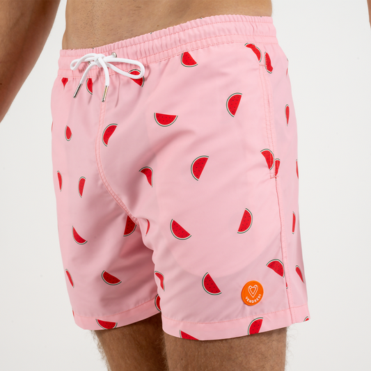 maillot-de-bain-homme-rose-motif-pasteque-profil
