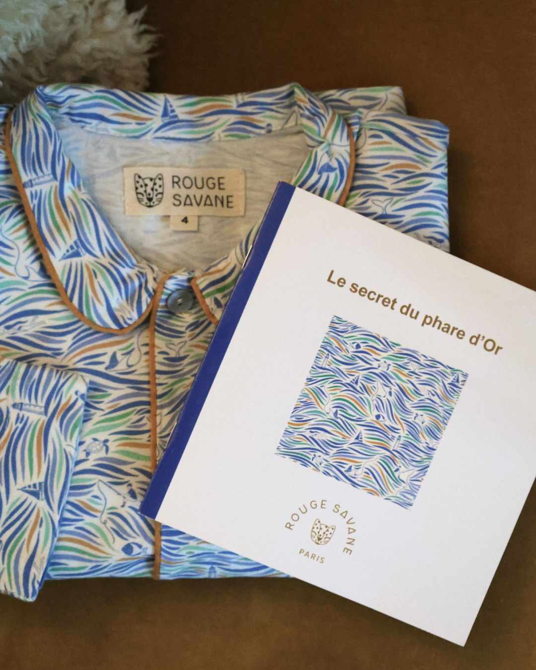 FILLE Pyjama Odyssée imprimé contes marins