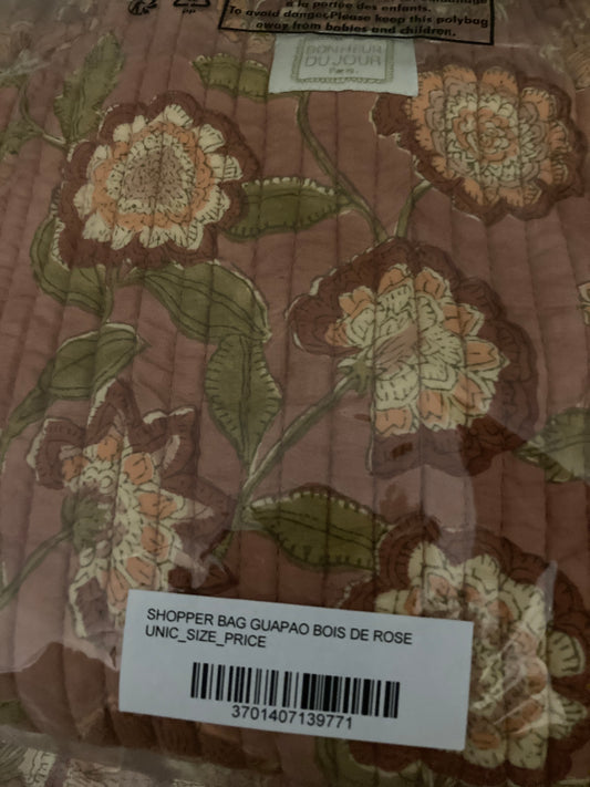 SHOPPER BAG GUAPAO BOIS DE ROSE UNIC_SIZE_PRICE